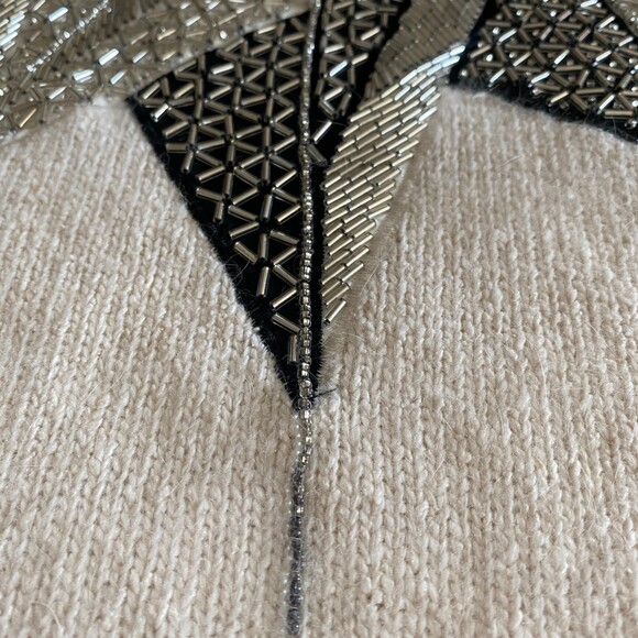 Vintage I.B. Diffusion Beaded Sweater Women's Small - Picture 10 of 14